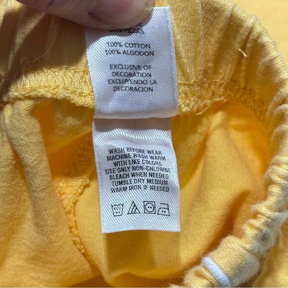 Carter's | Baby Boys Infant Yellow Joggers Athletic Pants Size 6M - Picture 10 of 11